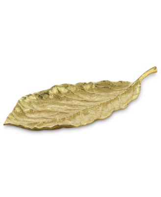 Gold Magnolia Medium Platter image