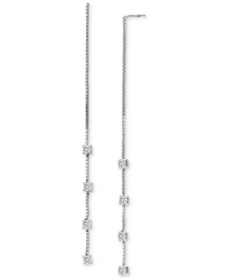 Giani Bernini - Cubic Zirconia Threader Earrings