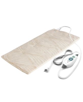 Pure Enrichment - PureRelief Luxe Micromink Heating Pad - Sand Waves