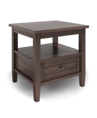 Simpli Home - Warm Shaker End Table