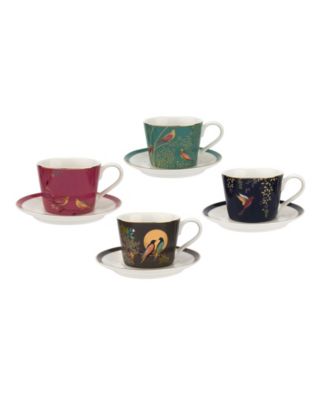 Sara Miller Espresso Cup & Saucer, Service for 4 image