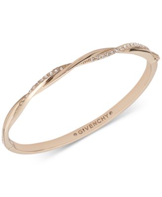 Givenchy - Pav&eacute; Twist Bangle Bracelet