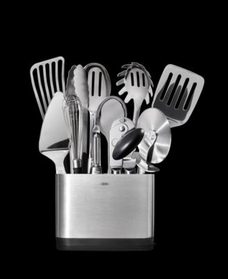 OXO - 15-Pc. Steel Utensil Set