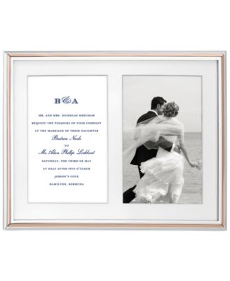 Rosy Glow Double Invitation Frame image