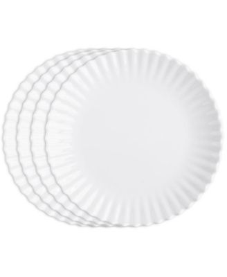 Melamine Patio Luxe Lightweight 11" Dinner Plates, Set of 4 image