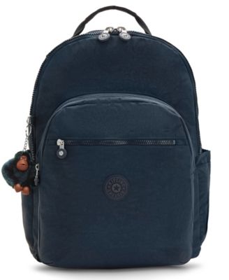 Kipling - Seoul Extra Large Candy Metal Nylon 17" Laptop Backpack