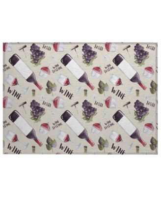 Kendall Kitchen Washable KE14 1'8" x 2'6" Area Rug image