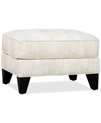 Furniture - Kambrie Fabric Chair Ottoman