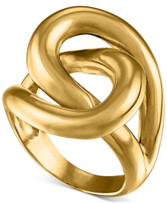 OMA THE LABEL - 18k Gold-Plated Stainless Steel Linked Ring
