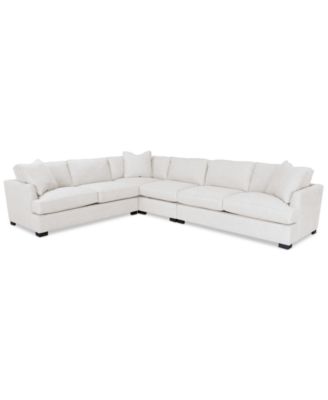 CLOSEOUT! Nightford 143" 4-Pc. Fabric L Sectional, Created for Macy's image