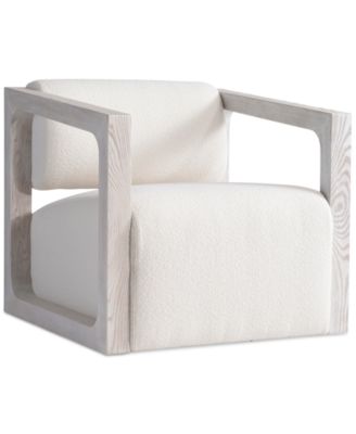 Bliss 29" Fabric Mika Swivel Chair, Created for Macy's image