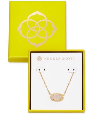 Kendra Scott - 14k Gold-Plated Mother-of-Pearl Pendant Necklace, 15" + 2" extender