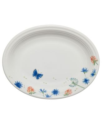 Breezy Floral Oval Platter image