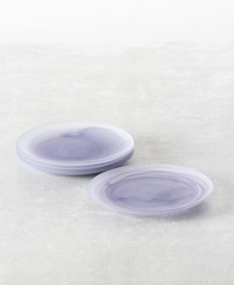 La Jolla Glass Salad Plates, Set of 4 image