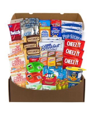 SnackBoxPros - 54-Pc. Dorm Room Survival Snack Box