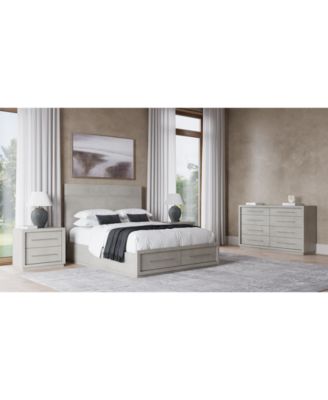 Tivie 3pc Bedroom Set (Full Storage Bed + Dresser + Nightstand), Created for Macy's image