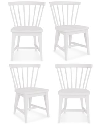 CLOSEOUT! Catriona 4 Pc. Wood Side Chair Set image