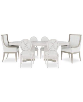 Furniture - Warlington 7 Pc. Dining Set (Table, 4 Side Chairs & 2 Host Chairs)