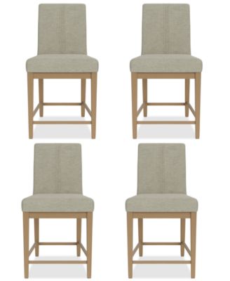 Furniture - Davie 2 Pc. Dining Counter Height Chair Set