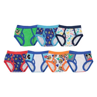 Disney - 7-Pk. Mickey Mouse Cotton Briefs, Toddler Boys
