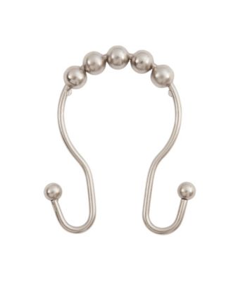 Kenney - Beaded Roller Shower Curtain Double Hooks