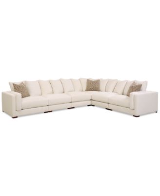 Furniture - Barlien 6-Pc. Fabric Sectional