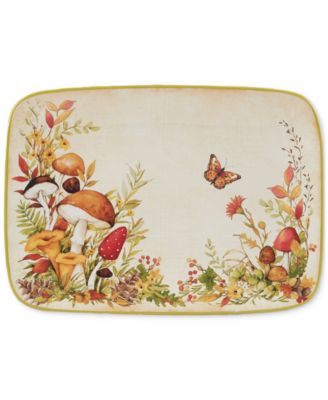 Certified International - Woodland Critters Rectangular Platter