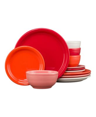 Sunset Horizon Bistro Coupe 12 Pc. Dinnerware Set, Service For 4 image