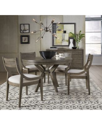 Greystone II 5-Pc. Dining Set (Round Table & 4 Chairs) image