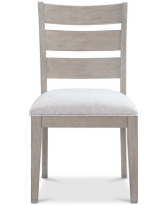 Macy's - Sadie Ladder Back Side Chair