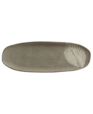 Seiva Stoneware Large Shallow Oval Platters, Set of 4 image