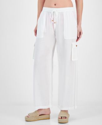 Raviya - Women's Pull-On Cover-Up Cargo Pants