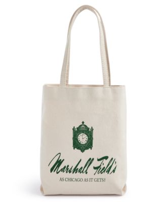 Macy's - Marshall Field's Logo Canvas Tote Bag