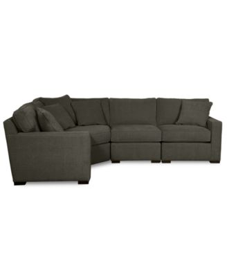 Radley Fabric 4-Piece Sectional Sofa, Created for Macy's image