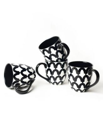 Arabesque Mugs 4-Pc. Set, Service For 4 image