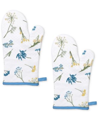 Wildflowers All-Over Oven Mitts, Set of 2 image