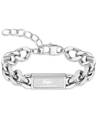 Lacoste - Stainless Steel Backhand Chain Bracelet