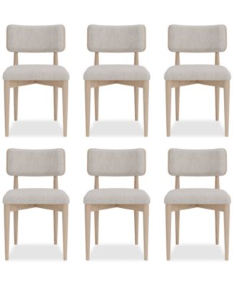 Furniture - Lunare 6 Pc. Curved Chair Set