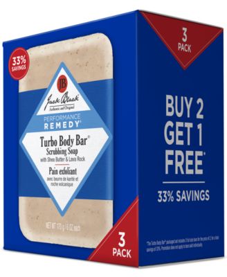 Jack Black - Turbo Body Bar, 3-Pk.