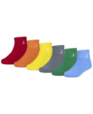 Jordan - Big Boys 6-Pk. Ankle Socks