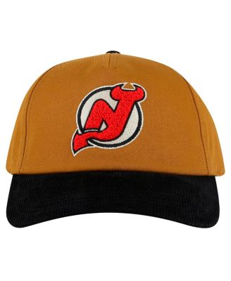 American Needle - Men's Tan/Black New Jersey Devils Burnett Adjustable Hat