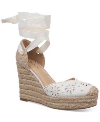 On 34th - Melindaa Espadrille Wedge Pumps
