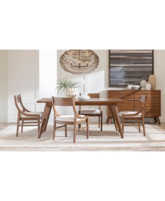 Furniture - Greystone II 5-Pc. Dining Set (Rectangular Table & 4 Chairs)