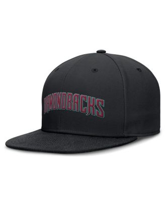 Nike - Men's  Black Arizona Diamondbacks True Performance Fitted Hat