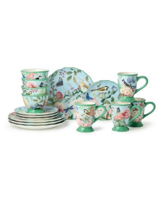 Flora 16 Pc. Dinnerware Set, Service for 4 image