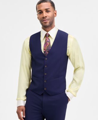 Men's Classic-Fit Solid Suit Separate Vest image