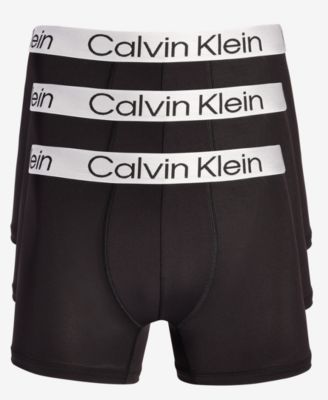 Calvin Klein - Men's 3-Pk. Chromatic Brushed Micro Trunks