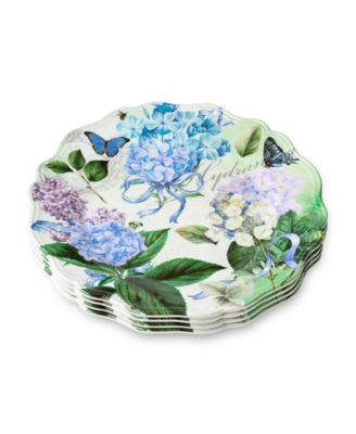 Garden Path Melamine Dinner Plates, Set of 4 image