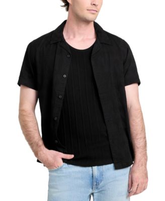 GUESS - Men's Regular-Fit Dobby Shirt