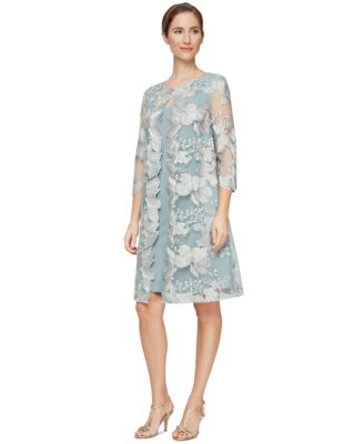 Alex Evenings - Embroidered Jacket Dress